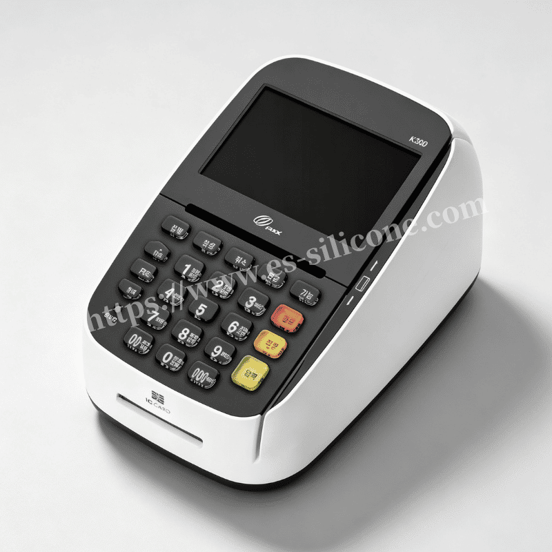 Specjalnie zaprojektowana kryształowa klawiatura silikonowa do terminali POS i finansowych K300