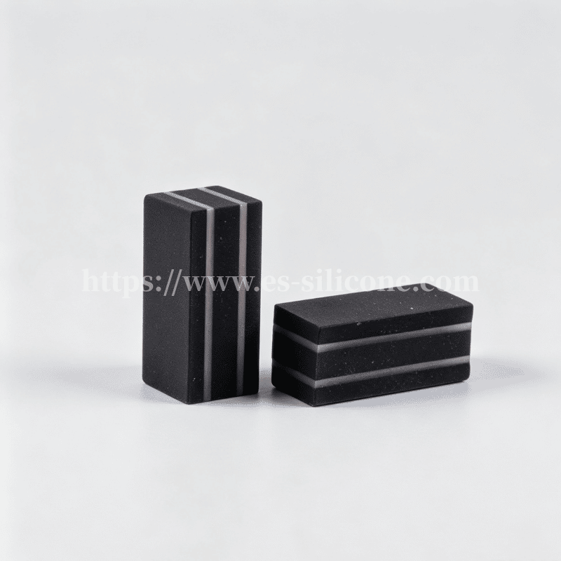 Three-conductive-layer special-shaped zebra strip